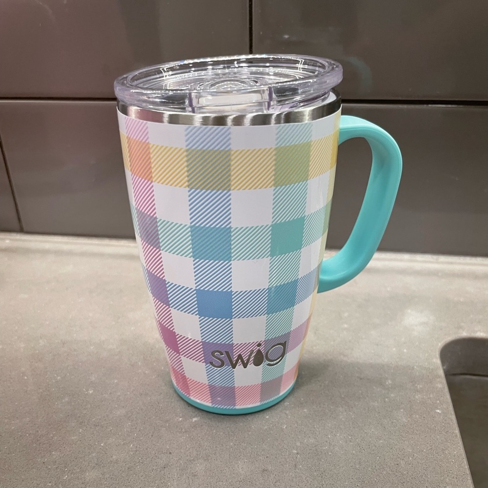 Pretty in Plaid Swig Tumbler